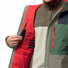 Jack Wolfskin Kurtka zimowa 365 Flash ciemnoniebieska/brązowa męska